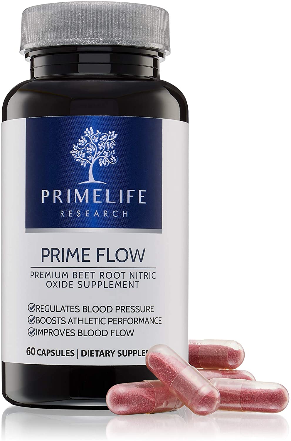 Beet Root Nitric Oxide Supplement - Prime Flow | Daily Dietary Nitrate Supplement