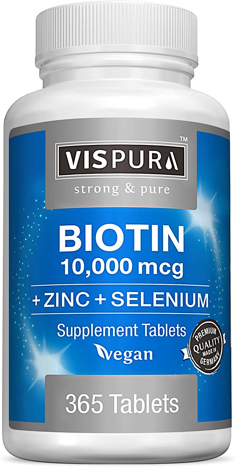 Biotin 10000 mcg + Zinc + Selenium