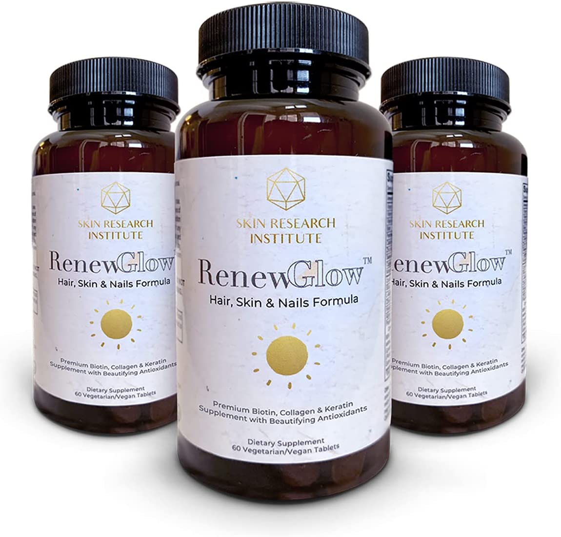 Skin Research Institute Renewglow Biotin Supplement