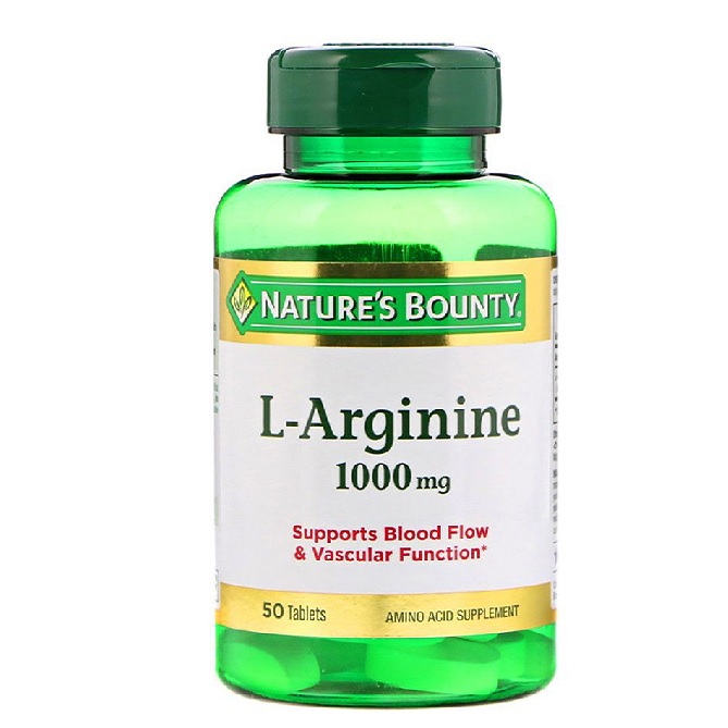 Nature's Bounty L-Arginine, 1000mg, 50 Tablets, Amino Acid Supplement Price In Pakistan | Free Delivery