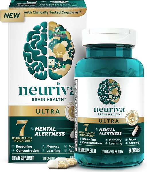 NEURIVA Brain Support Supplement 