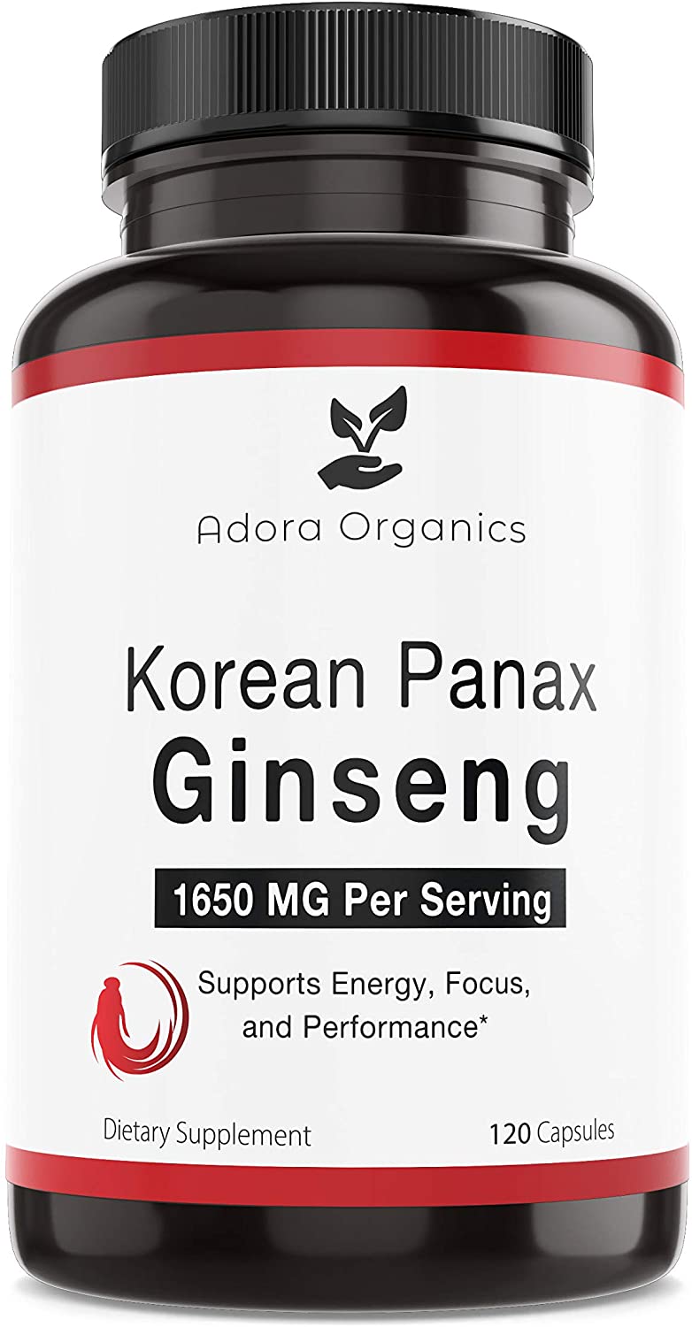 Adora Organics Korean Red Panax Ginseng