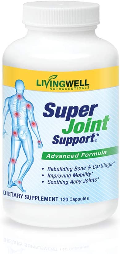 Glucosamine, Collagen, MSM & Chondroitin Joint Support Supplement for Joint Relief, Health & Comfort by Super Joint 