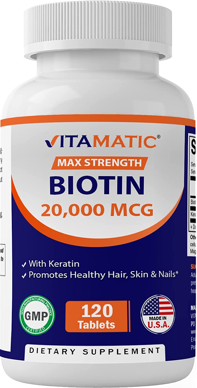 Vitamatic High Potency Biotin 20000 mcg