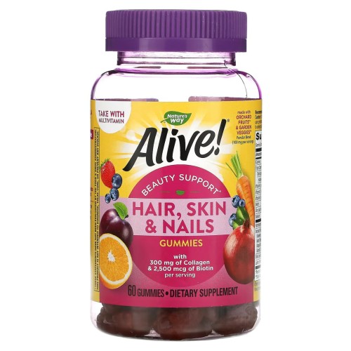 Nature's Way Alive! Hair, Skin & Nails Gummies