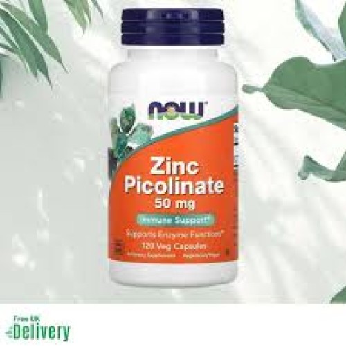 NOW Foods Zinc Picolinate Veg Capsules
