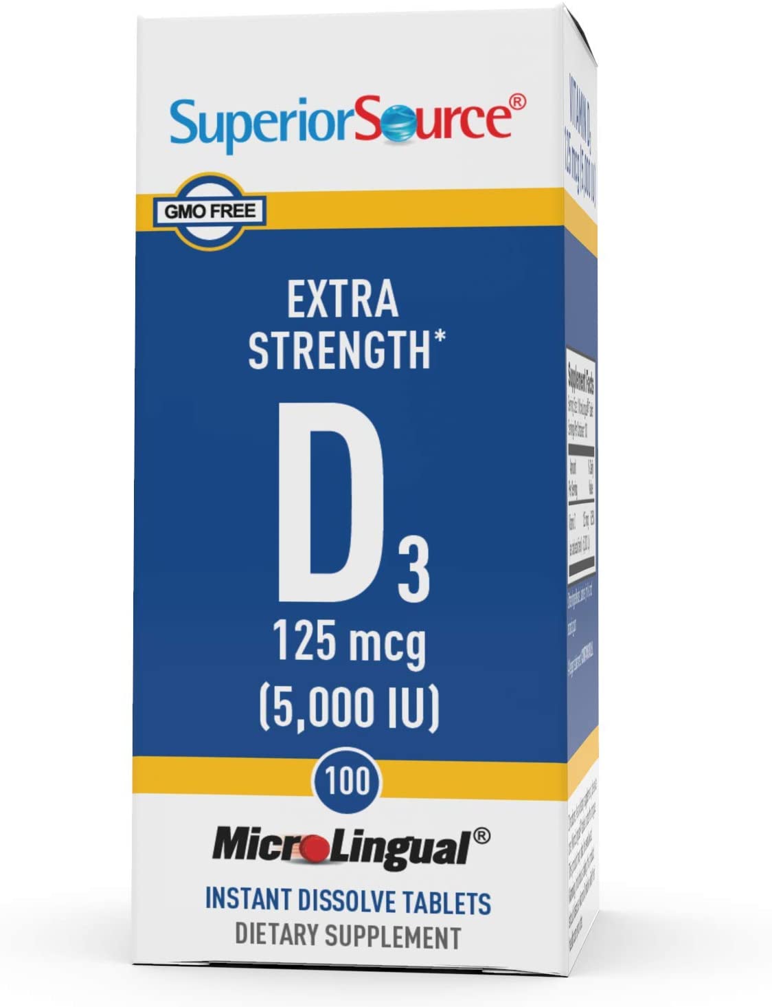 Superior Source Vitamin D3 5000 IU