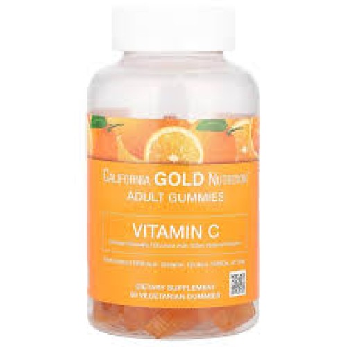 Vitamin C Gummies with Vitamin A from 100% Beta-Carotene Vegetarian Gummies