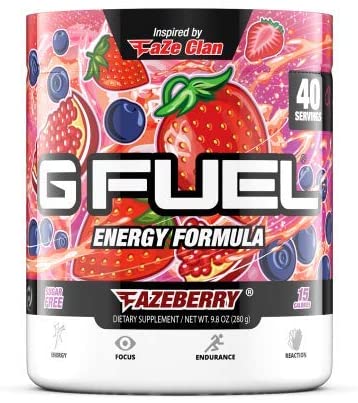 G Fuel FaZeberry Elite Energy Powder