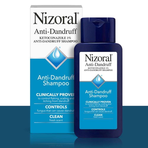 Nizoral Anti-Dandruff Shampoo with Ketoconazole 1% - Clinically Proven Formula for Flaking, Scaling & Itching - 7 fl oz (200mL)